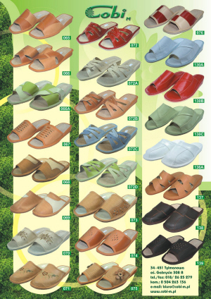 Slippers catalog